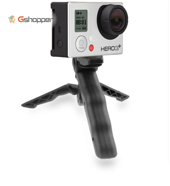 Sports Camera Handheld Folding Tripod — Tabletop & Travel