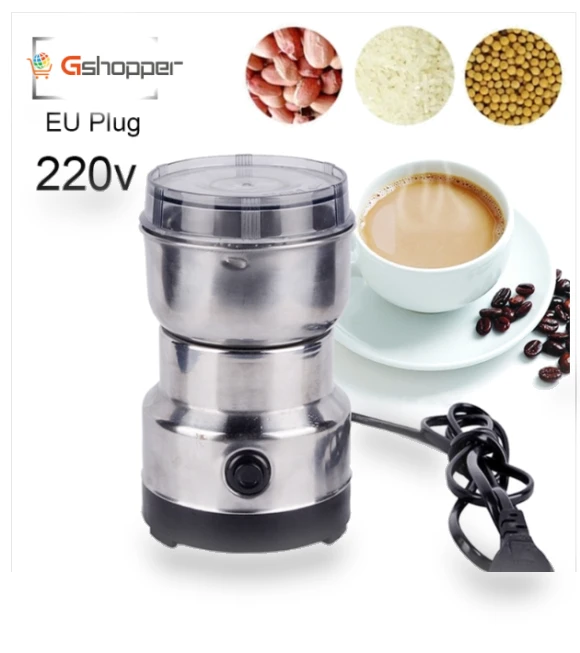 Stainless Steel Manual Coffee Grinder and Filter Pot — Hand Coffee Grinders