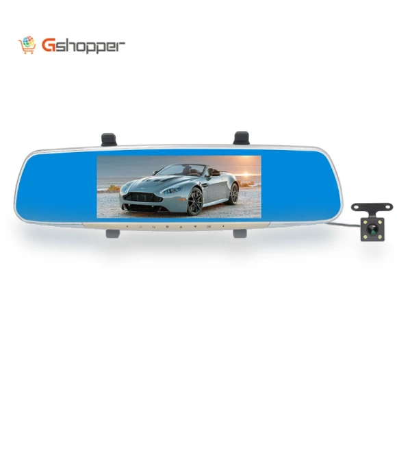 Touch Screen Rear View Mirror Car Recorder — Rearview Video Systems
