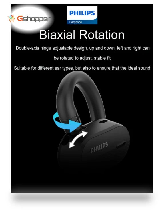 True Wireless Bluetooth Earphones — In-Ear Headphones, Philips