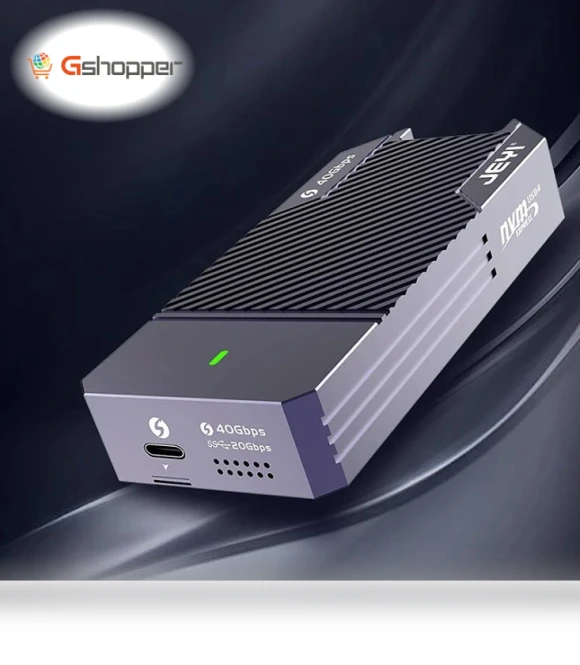USB4 40Gbps Hard Drive Box — External SSDs, JEYI