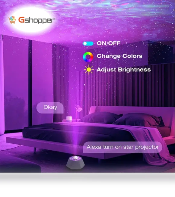 WiFi Projector with LED Lighting — Outdoor Light Projectors