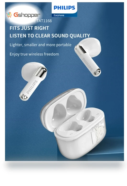 Wireless Bluetooth Headphones — Audio Gear, Philips