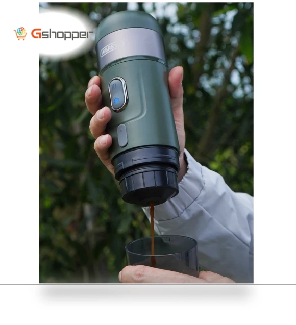 Wireless Electric Portable Espresso Coffee Machine — Espresso Machines, HIBREW