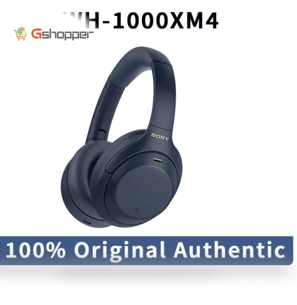 Wireless Industry Leading Noise Canceling Overhead Headphones — Over-Ear Headphones, Sony