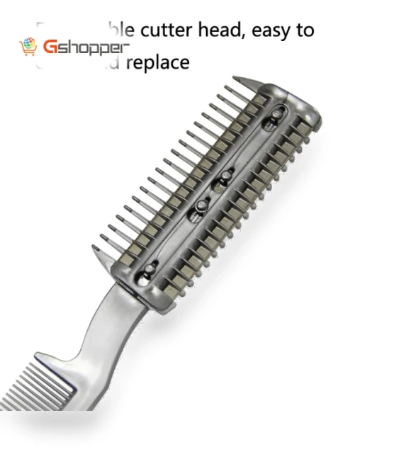 2-in-1 Pet Cleaning Dead Hair Clipper and Smooth Hair Combing Tool — Brushes