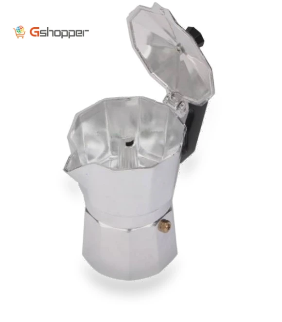 Aluminum Moka Coffee Maker — Stovetop Moka Pots