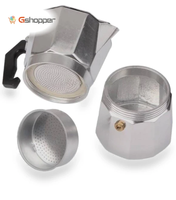Aluminum Moka Coffee Maker — Stovetop Moka Pots