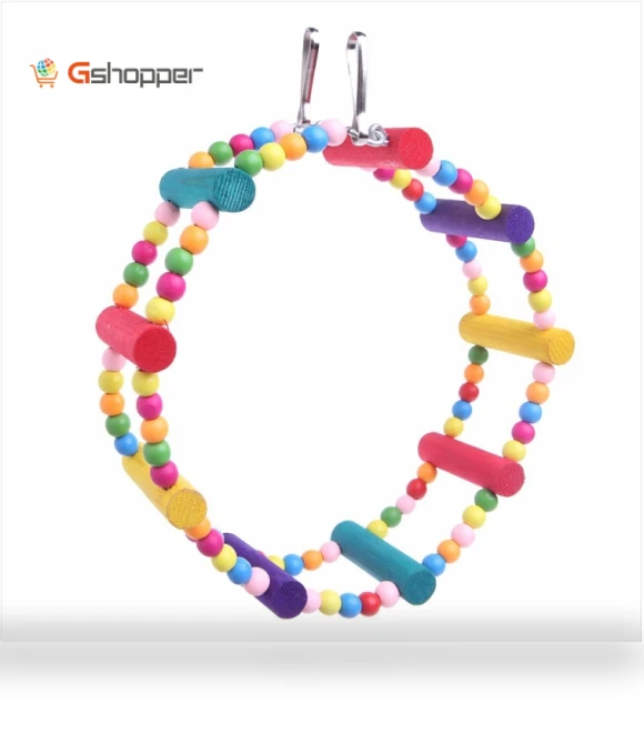Bird Arch Climbing Swing Play Wheel Ring Toy — Swings