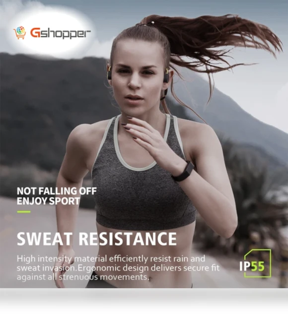 Bluetooth Bone Conduction Headphones — Headphones