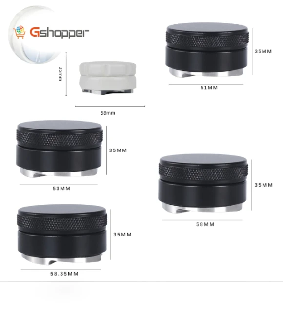 Coffee Grinder Alloy Powder Dispenser Set — Electric Blade Coffee Grinders