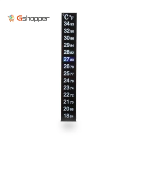 Digital Aquarium Fish Tank Refrigerator Thermometer Sticker — Thermometers