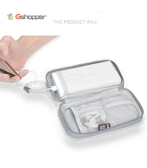 Digital Charger USB Data Cable Organizer Storage Bag — Cable Security, BUBM