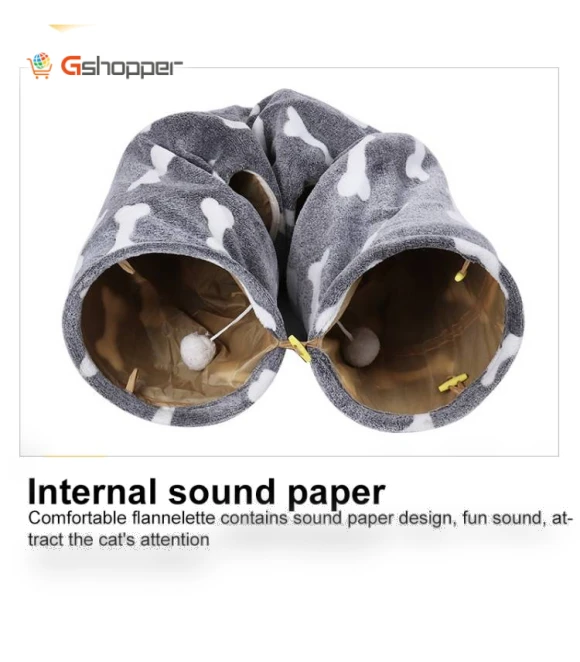 Double Layer Foldable Cat Tunnel — Tunnels