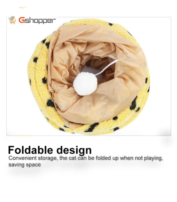 Double Layer Foldable Cat Tunnel — Tunnels
