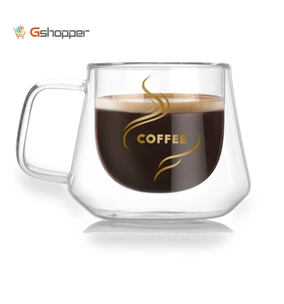 Double-layer Insulated Office Cup — Travel Drinkware