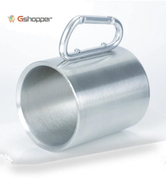 Double-layered mug with carabiner — Cups & Mugs