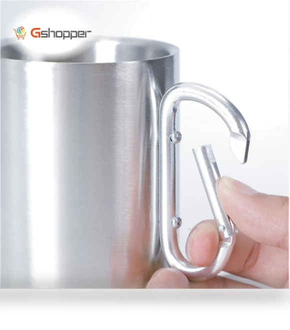 Double Mug Water Cup with Hiking Buckle — Cups & Mugs