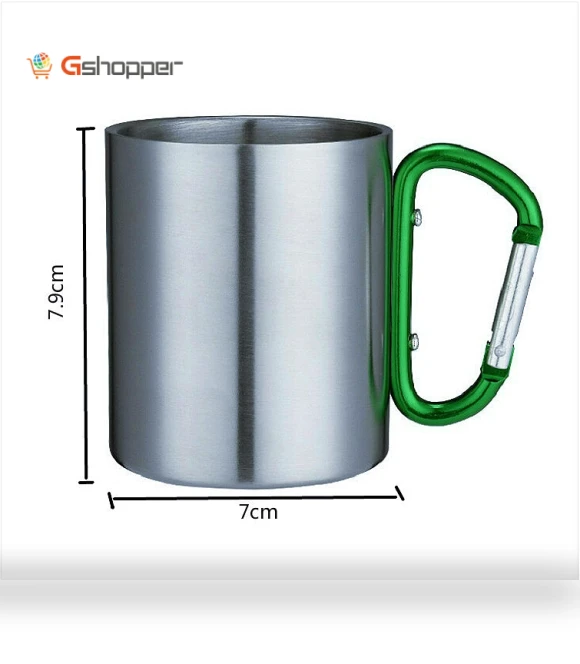 Double Mug Water Cup with Hiking Buckle — Cups & Mugs