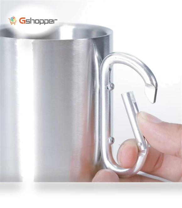 Double Walled Water Mugs Coffee Cup — Travel Drinkware