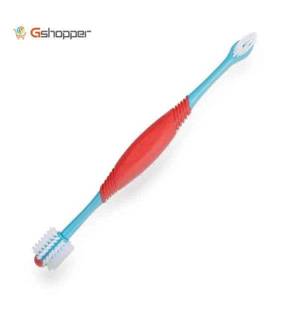 Dual Head Toothbrush for Pets — Dental Care