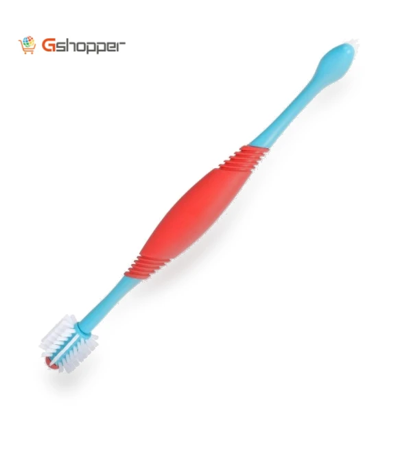 Dual Head Toothbrush for Pets — Dental Care
