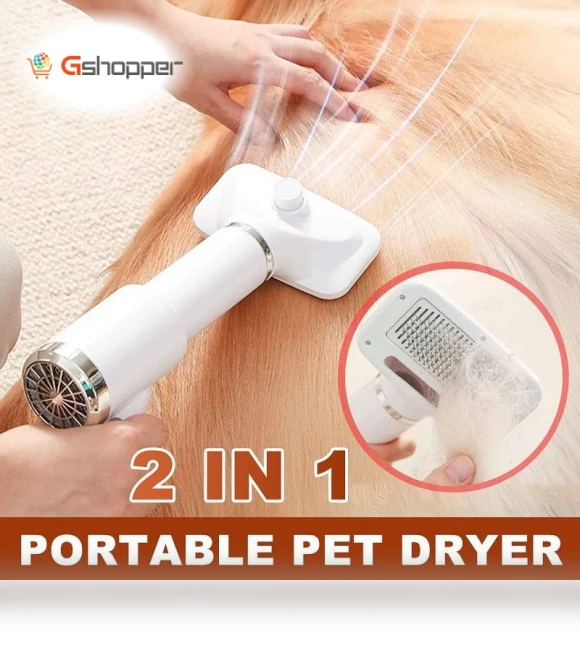 Electric Comb for Pet Grooming and Hair Cleaning — Combs