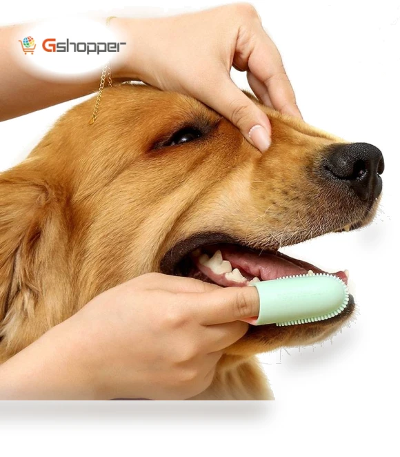 Finger Toothbrush for Pets — Dental Care
