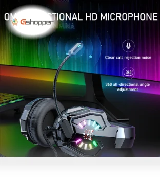 Gaming Headset Wired Headphone — Headsets, ONIKUMA