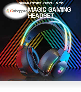 Gaming Headset Wired Headphones — Gaming Headsets, ONIKUMA