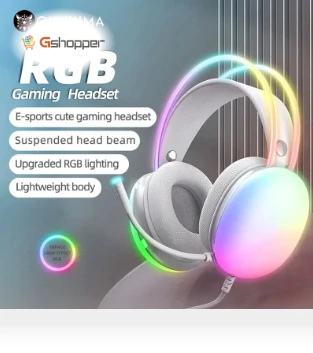Gaming Headset with RGB Lights — Headsets, ONIKUMA