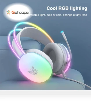 Gaming Headset with RGB Lights — Headsets, ONIKUMA