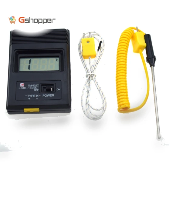 High Temperature Measuring Probe Type Electronic Thermometer — Temperature Measurement Tools
