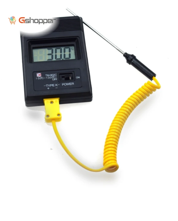 High Temperature Measuring Probe Type Electronic Thermometer — Temperature Measurement Tools