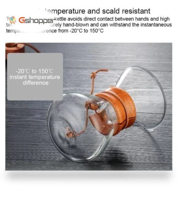High Temperature Resistant Glass Coffee Pot — Stovetop Moka Pots