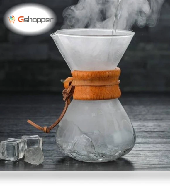 High Temperature Resistant Glass Coffee Pot — Stovetop Moka Pots