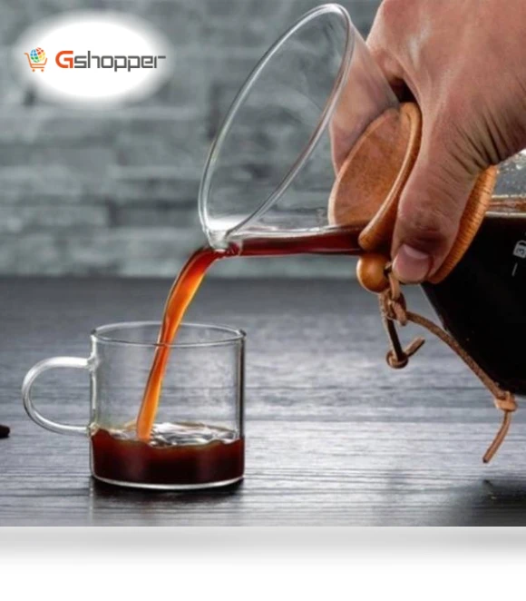 High Temperature Resistant Glass Coffee Pot — Stovetop Moka Pots