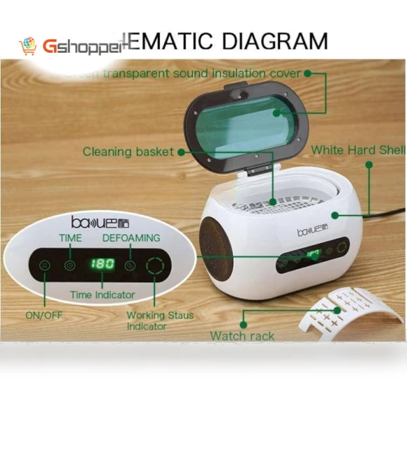 Household Eyeglasses & Jewelry Cleaning Tool — Cleaning & Care, BAKU