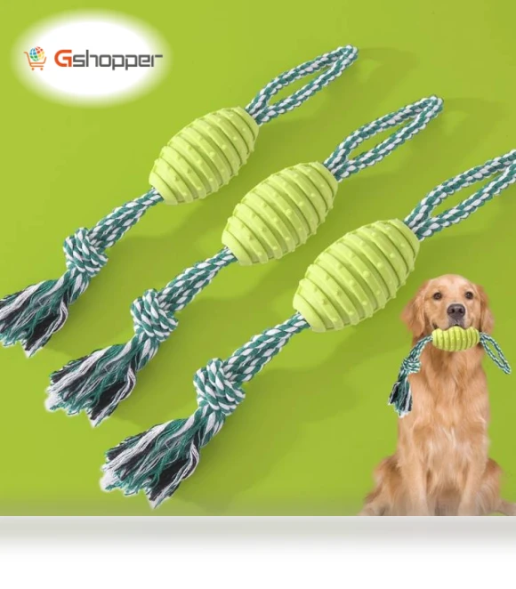 Knot Pet Bite Resistant Teeth Cleaning Toy — Chew Toys