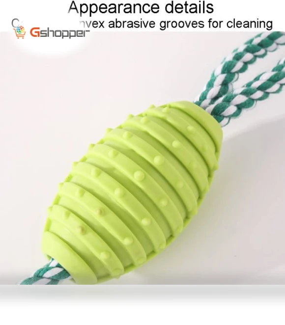 Knot Pet Bite Resistant Teeth Cleaning Toy — Chew Toys
