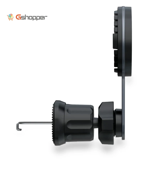Magnetic Car Cordless Charger Mount with Atmosphere Lighting — Vehicle Phone Holders, iFORCE