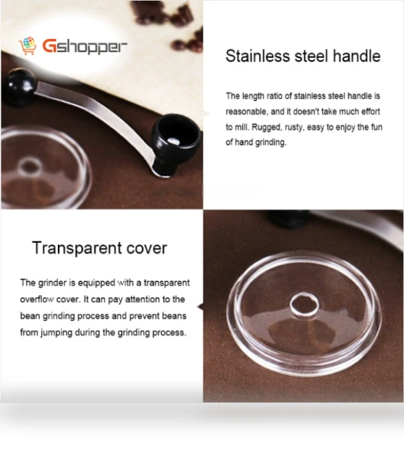 Manual Coffee Grinder — Electric Blade Coffee Grinders