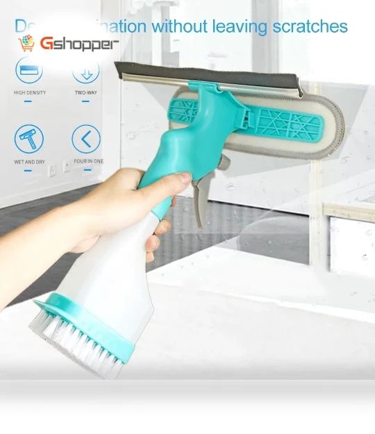 Multi-function Double-sided Glass Cleaning Brush — Squeegees