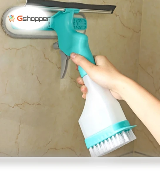 Multi-function Double-sided Glass Cleaning Brush — Squeegees