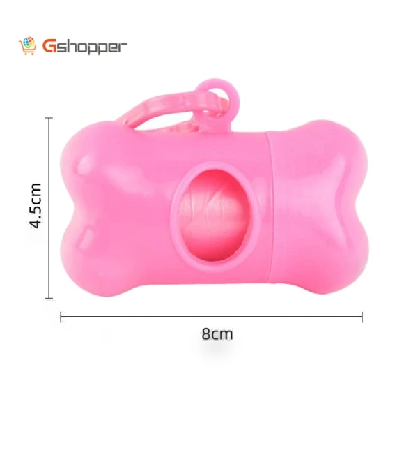 Pet Bone Shaped Trash Cans — Storage