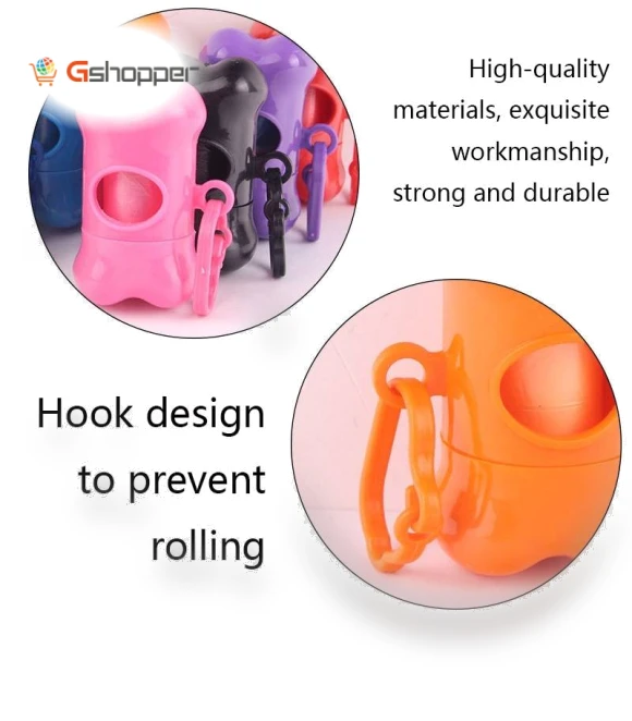 Pet Bone Shaped Trash Cans — Storage