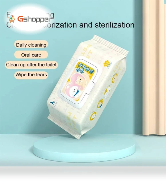 Pet Cleaning Wet Wipes — Grooming Wipes, Naive Baby