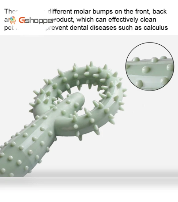 Pet Pull Ring Teething Stick Toy — Chew Toys