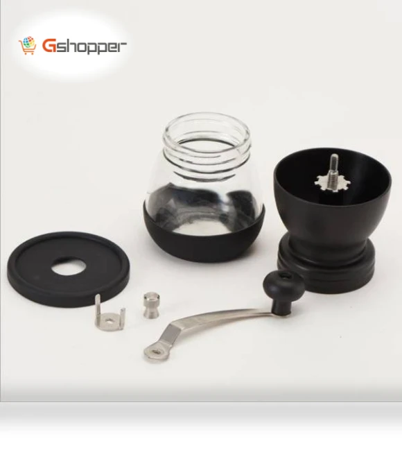 Portable Conical Burr Mill Manual Spice Herbs Hand Grinding Machine Coffee Bean Grinder with Seal Pot — Hand Coffee Grinders