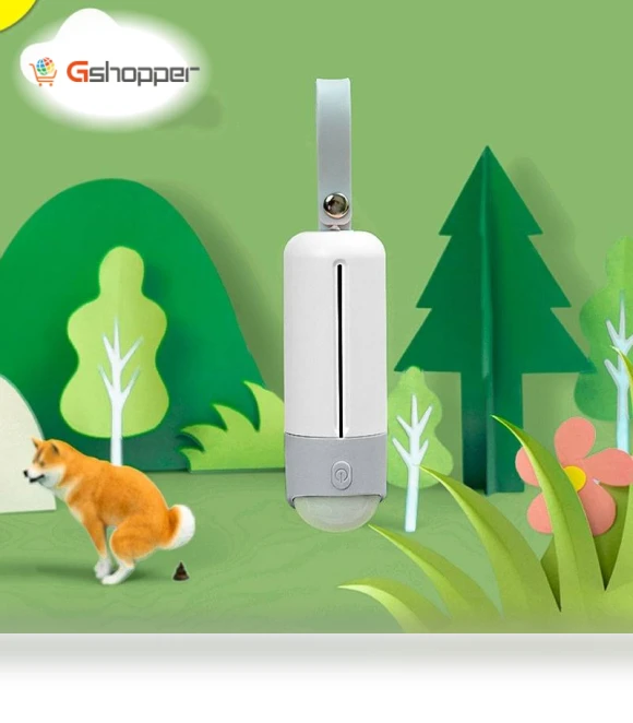 Portable Dog Toilet Bowl with LED Lighting — Travel